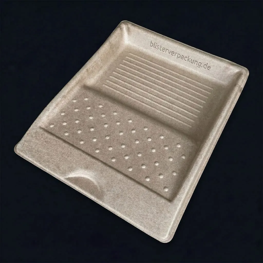 Faserguss-Trays Alternative ScaPAP Papier — Scafa Thermoforming
